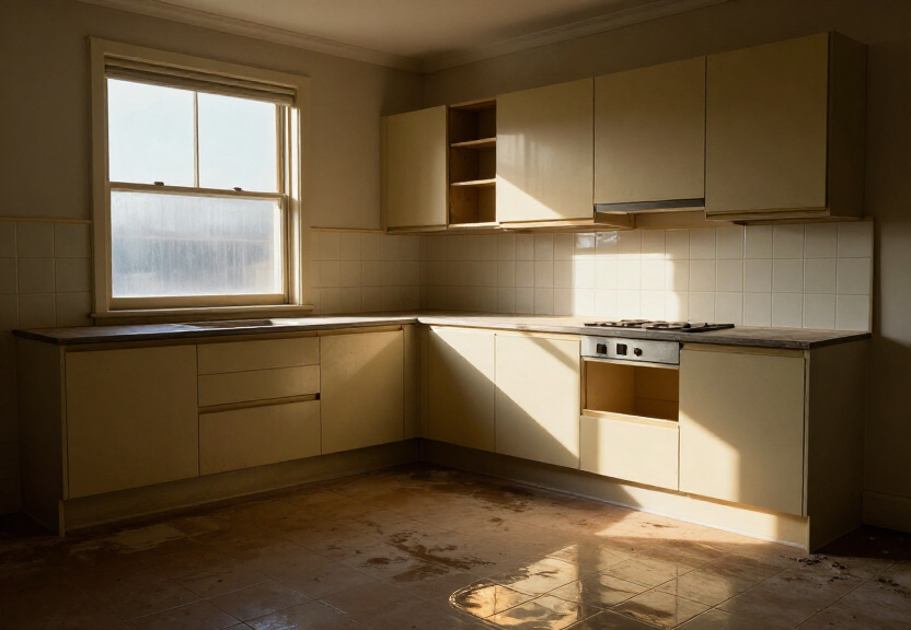 Sanitised and restored commercial kitchen in Sans Souci
